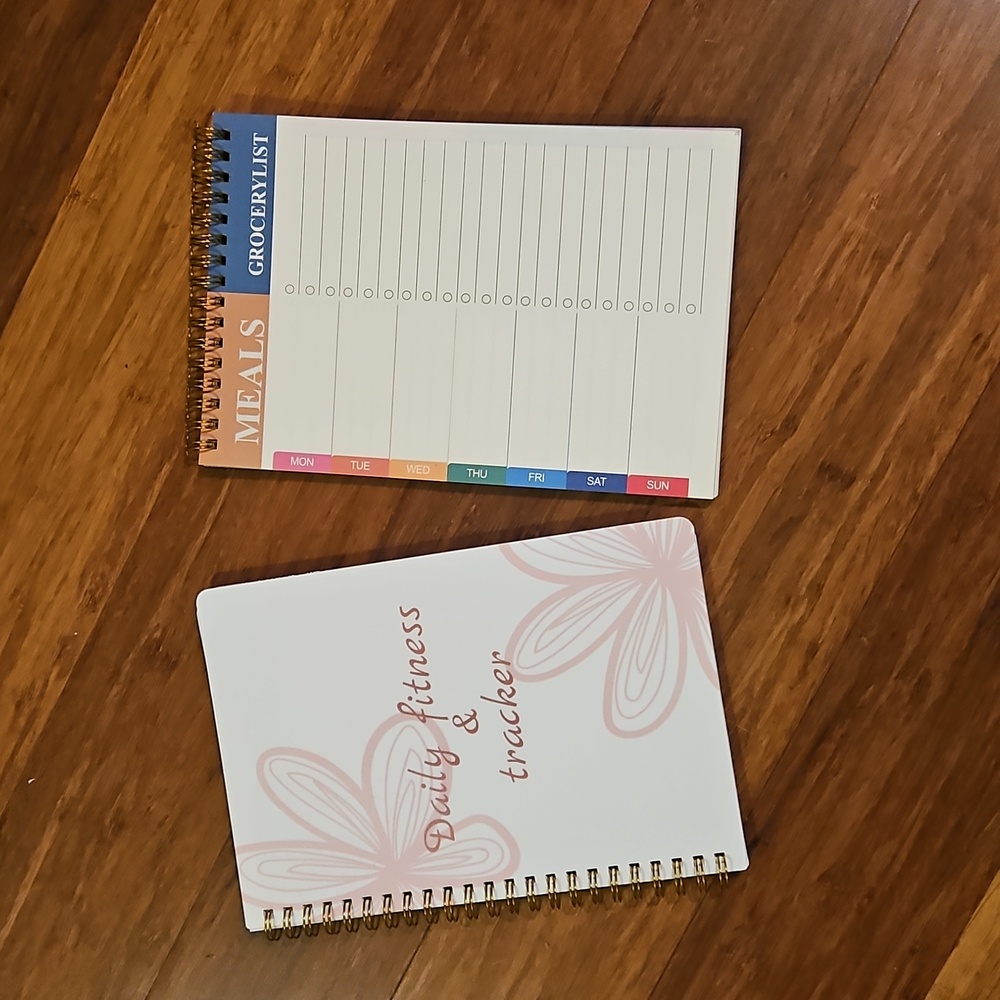 Fitness tracker + weekly meal planning